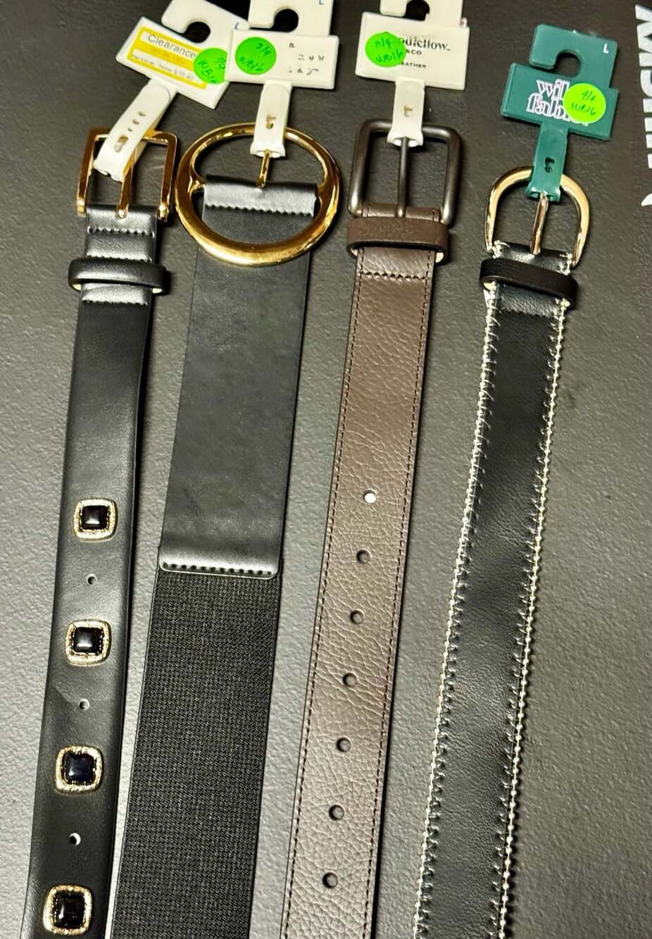 WB16 Large (SAVE $50!) Women’s Belt Bundle of 4